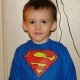 Superman as a 3yr old